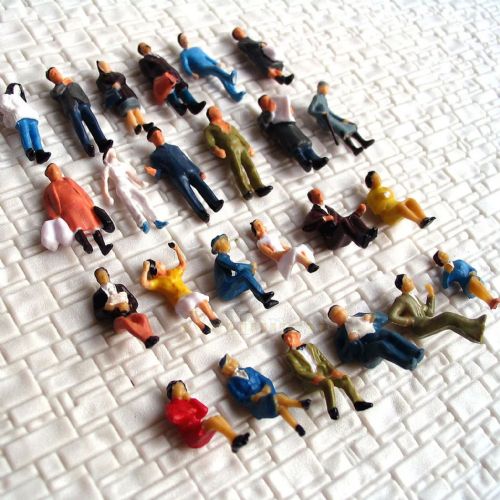 HO/OO Scale Seated and Standing Figures (24)